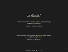 Tablet Screenshot of bandtastic.me